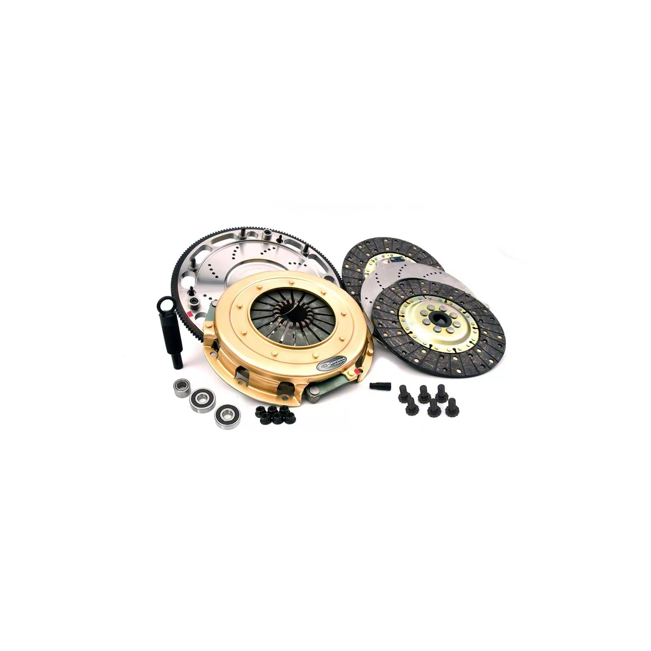 X-Clutch Camaro 10.50-Inch Twin Sprung Organic Disc Clutch Kit with  Flywheel and Hydraulic Release Bearing; 26-Spline XKCR27636-2A (16-24 6.2L  Camaro) - Free Shipping