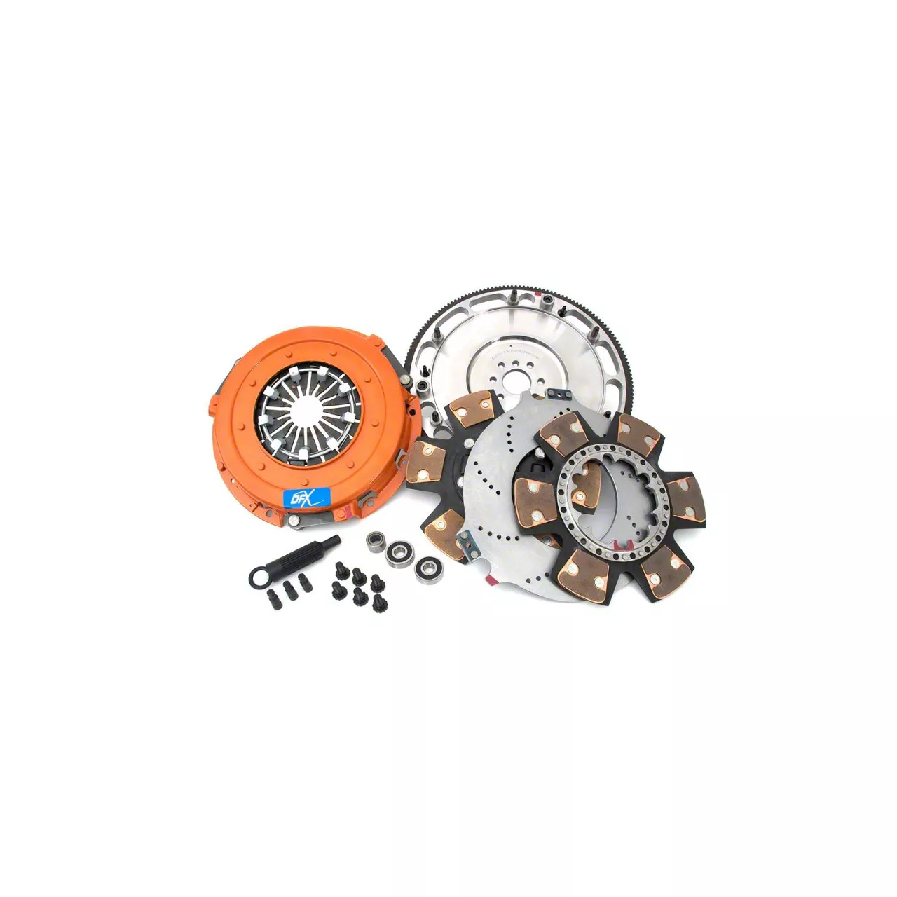 Centerforce Corvette DYAD XDS Organic/Carbon Twin Disc Clutch Kit with