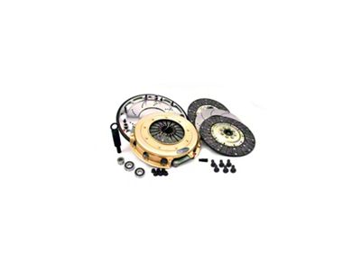 Centerforce SST Solid Street Twin Disc Organic Clutch Kit with Flywheel; 26-Spline (97-13 Corvette C5 & C6)