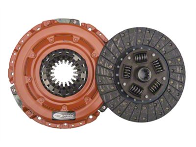 Centerforce Dual Friction Organic/Carbon Clutch Kit; 10-Spline (81-85 5.0L Mustang)