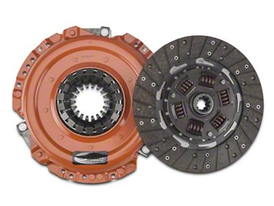 Centerforce Dual Friction Organic/Carbon Clutch Kit; 10-Spline (79-80 5.0L Mustang)