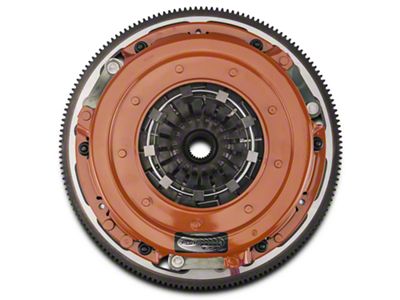 Centerforce DYAD DS Organic/Carbon Twin Disc Clutch Kit with 8-Bolt Flywheel; 26-Spline (09-14 Mustang GT500)