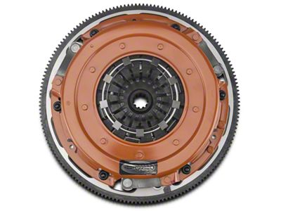 Centerforce DYAD DS Organic/Carbon Twin Disc Clutch Kit with 8-Bolt Flywheel; 10-Spline (96-04 Mustang GT, Cobra)