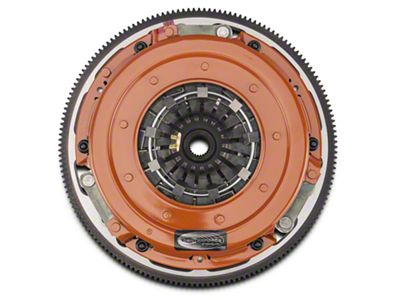 Centerforce DYAD DS Organic/Carbon Twin Disc Clutch Kit with 8-Bolt Flywheel; 23-Spline (11-17 Mustang GT; 12-13 Mustang BOSS 302)