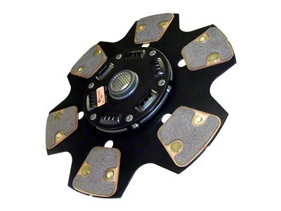 Centerforce DFX Clutch Friction Disc; 11-Inch Diameter and 26-Spline (99-17 V8 Mustang)
