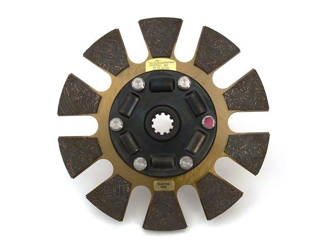 Centerforce DYAD DS Organic/Carbon Twin Disc Clutch Kit with Flywheel; 26-Spline (1979 5.0L Mustang)