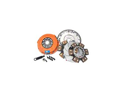 Centerforce DYAD XDS Cerametallic Twin Disc Clutch Kit with Flywheel; 26-Spline (96-04 Mustang Cobra, GT; 07-08 Mustang GT500; 11-17 Mustang GT; 12-13 Mustang BOSS 302)