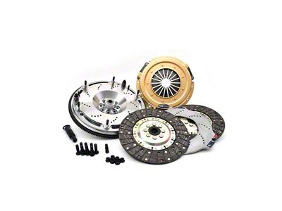 Centerforce SST Solid Street Twin Disc Organic Clutch Kit; 23-Spline (18-23 Mustang GT)