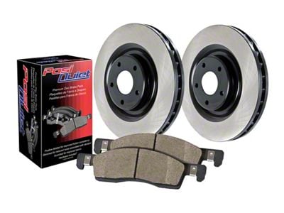Preferred Axle Plain Brake Rotor and Pad Kit; Rear (09-11 Challenger R/T w/ Vented Rear Rotors; 12-16 Challenger w/ Performance Brakes; 17-23 Challenger w/ Dual Piston Front Calipers)