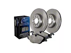 Select Axle Plain Brake Rotor and Pad Kit; Front and Rear (2012 5.7L HEMI & V6 Challenger w/ Performance Brakes)