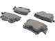 Select Axle Plain Brake Rotor and Pad Kit; Rear (2012 5.7L HEMI & V6 Challenger w/ Performance Brakes)