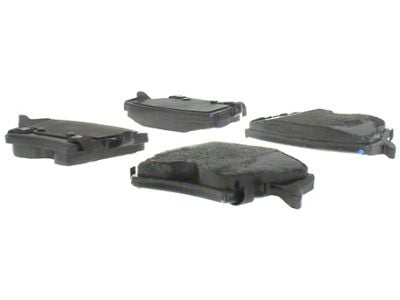 Select Axle Plain Brake Rotor and Pad Kit; Rear (06-14 3.6L & 5.7L HEMI Charger w/ Vented Rear Rotors)