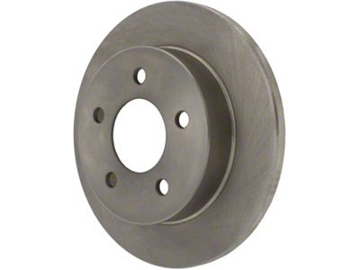 Select Axle Plain Brake Rotor and Pad Kit; Rear (94-04 Mustang GT, V6)