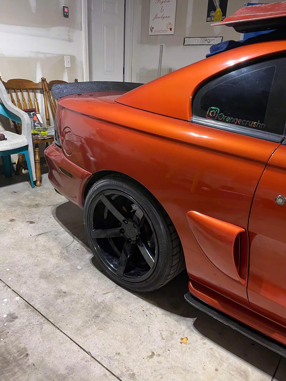 Cerbinator Auto Designs Mustang Beadless Version Center Cut Cerbinator Auto Designs Mustang Beadless Version Center Cut