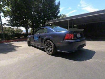 Cerbinator Auto Designs Beadless Version Ducktail Tall Center Cut Blade Rear Spoiler; Bare Metal (99-04 Mustang)