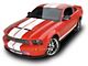 Cervini's Heat Extractor Hood; Unpainted (05-09 Mustang GT, V6)