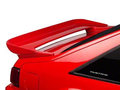 Cervini's Saleen Rear Wing; Unpainted (79-93 Mustang Hatchback)