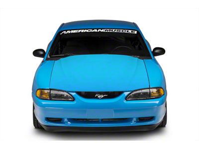 Cervini's 2000 Cobra R Style Hood; Unpainted (94-98 Mustang)