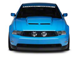 Cervini's Ram Air Hood; Unpainted (10-12 Mustang GT, V6)