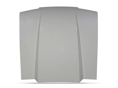 Cervini's 2.50-Inch Cowl Hood; Unpainted (83-86 Mustang)