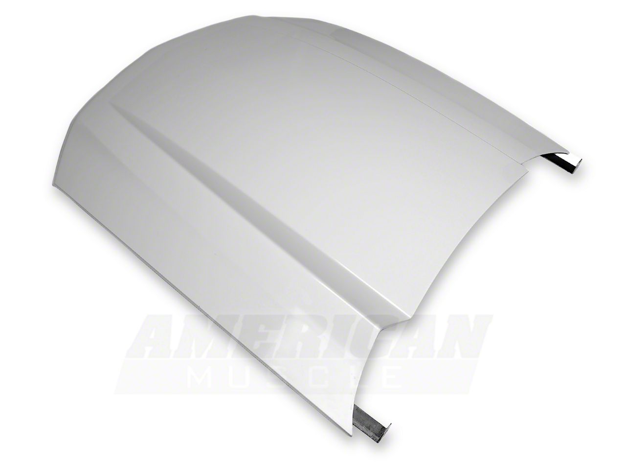 【2plan】Stanford over brushed hood Cervini's Mustang 2.50-Inch Cowl Hood; Unpainted 1202 (10-12
