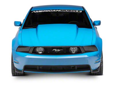 Cervini's 3-Inch Cowl Hood; Unpainted (10-12 Mustang GT, V6)