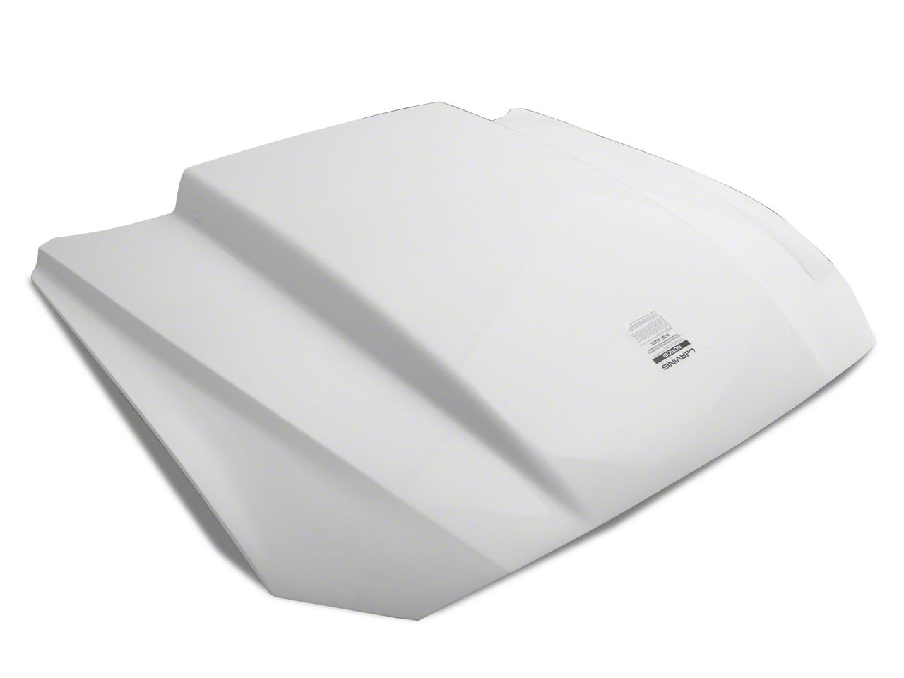 Cervini's Mustang 4-Inch Cowl Hood; Unpainted 1238 (18-23 Mustang