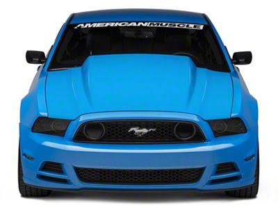 Cervini's 4-Inch Cowl Hood; Unpainted (13-14 Mustang GT, V6; 10-14 Mustang GT500)