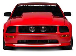 Cervini's 4-Inch Cowl Hood; Unpainted (05-09 Mustang GT, V6)