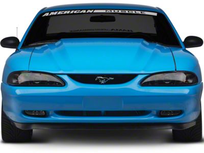 Cervini's 1995 Cobra R Style Hood; Unpainted (94-98 Mustang)