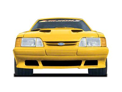 Cervini's Air Dam; Unpainted (91-93 Mustang LX)