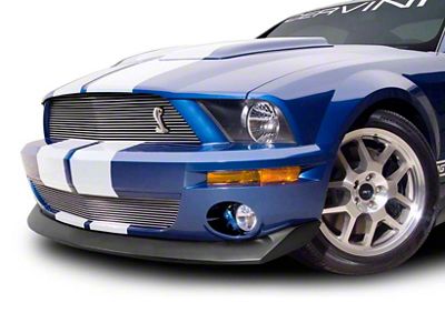 Cervini's B2 Chin Spoiler; Textured Black (07-09 Mustang GT500)