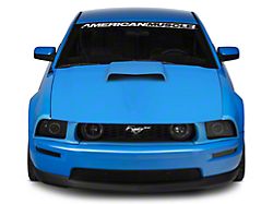 Cervini's B9 Hood Kit; Unpainted (05-09 Mustang GT)