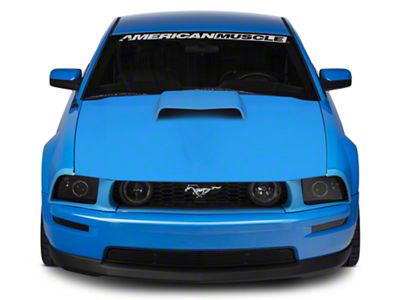 Cervini's B9 Hood Kit; Unpainted (05-09 Mustang GT)