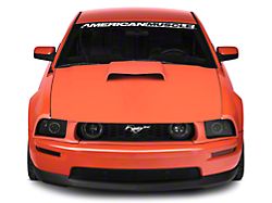 Cervini's B9 Hood Scoop; Unpainted (05-09 Mustang GT, V6)