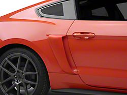 Cervini's C-Series Side Scoops; Unpainted (15-23 Mustang)