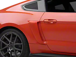 Cervini's C-Series Side Scoops; Unpainted (15-23 Mustang)
