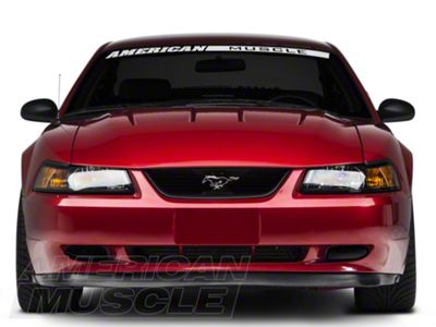 Cervini's Terminator Style Heat Extractor Hood; Unpainted (99-04 Mustang)