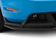 Cervini's GT/CS Chin Spoiler Splitter with Fog Lights; Fine Textured Black (10-12 Mustang GT, BOSS 302)