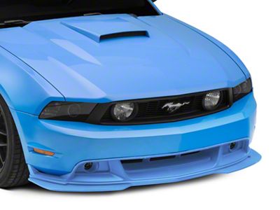 Cervini's GT/CS Chin Spoiler Splitter with Fog Lights; Unpainted (10-12 Mustang GT, BOSS 302)