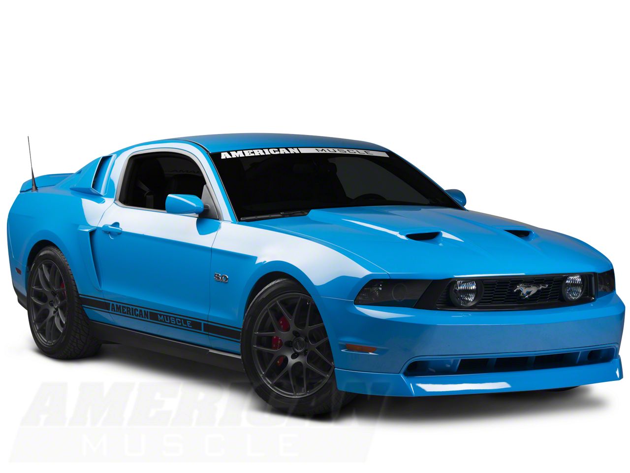 Cervini's Mustang Mach 1 Hood; Unpainted 1205 (10-12 Mustang