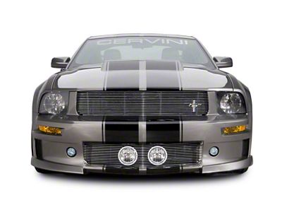 Cervini's C-Series Front Bumper; Unpainted (05-09 Mustang GT, V6)