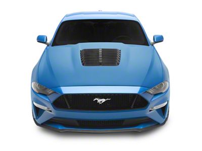 Cervini's GT500 Style Hood; Unpainted (18-23 Mustang GT, EcoBoost)