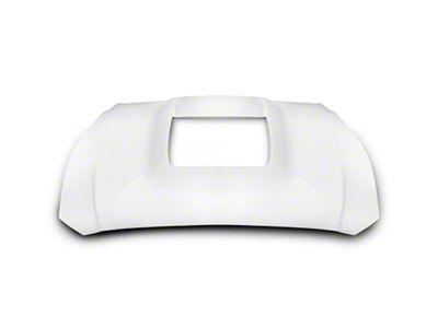 Cervini's Heat Extractor Hood; Unpainted (15-20 Mustang GT350)