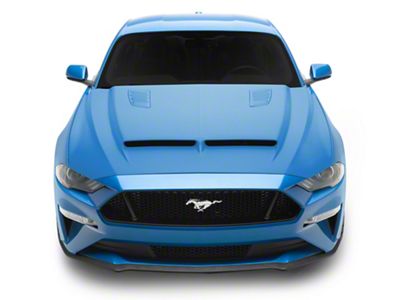 Cervini's Ram Air Hood; Unpainted (18-23 Mustang GT, EcoBoost)