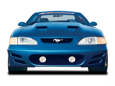 Cervini's Stalker Front Bumper; Unpainted (94-98 Mustang)