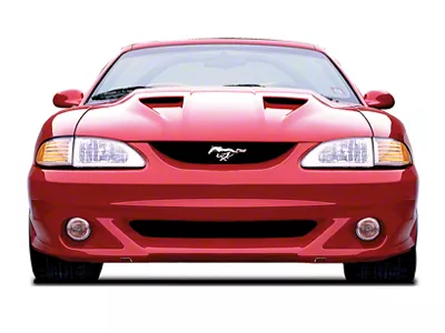 Cervini's Stalker Front Bumper; Unpainted (94-98 Mustang)
