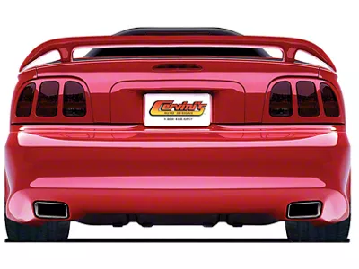 Cervini's Stalker Rear Bumper; Unpainted (94-98 Mustang)