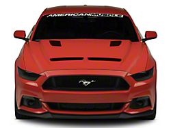 Cervini's Ram Air Hood; Unpainted (15-17 Mustang GT, EcoBoost, V6)