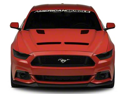 Cervini's Ram Air Hood; Unpainted (15-17 Mustang GT, EcoBoost, V6)